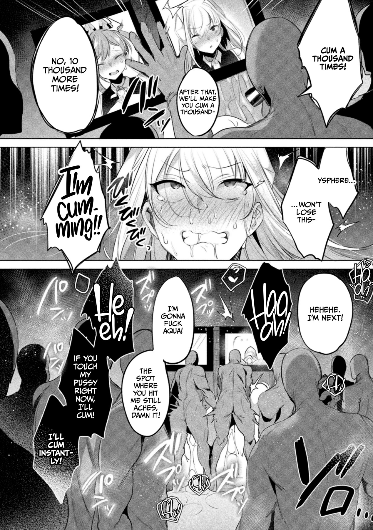 Hentai Manga Comic-Holy Princess Issphere - Brainwashing of Lewdness~ THE COMIC-Read-107